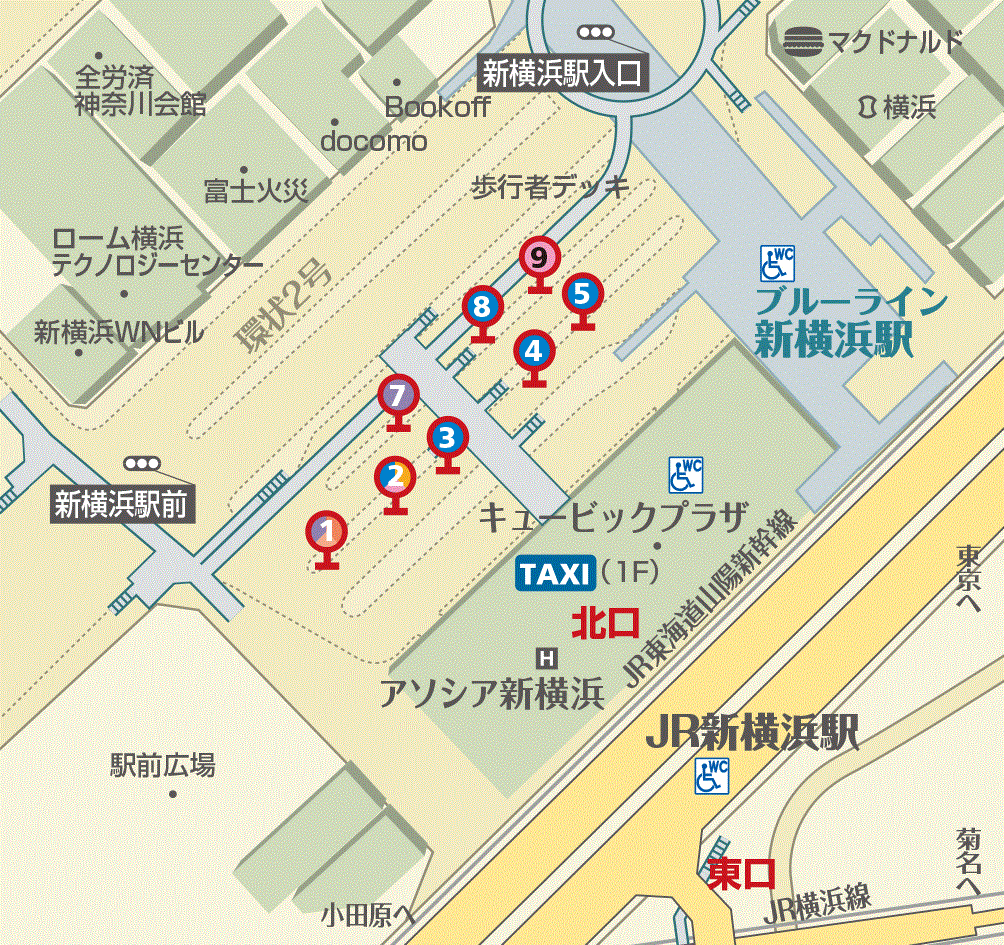 路線バス のりば案内