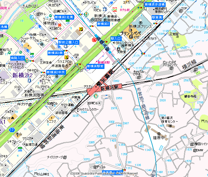 路線バス 周辺地図